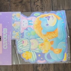 🧸4/$10🧸NEW- Assorted "Stuffed Animals" Baby Infant Wall/ Hanging Decorations
